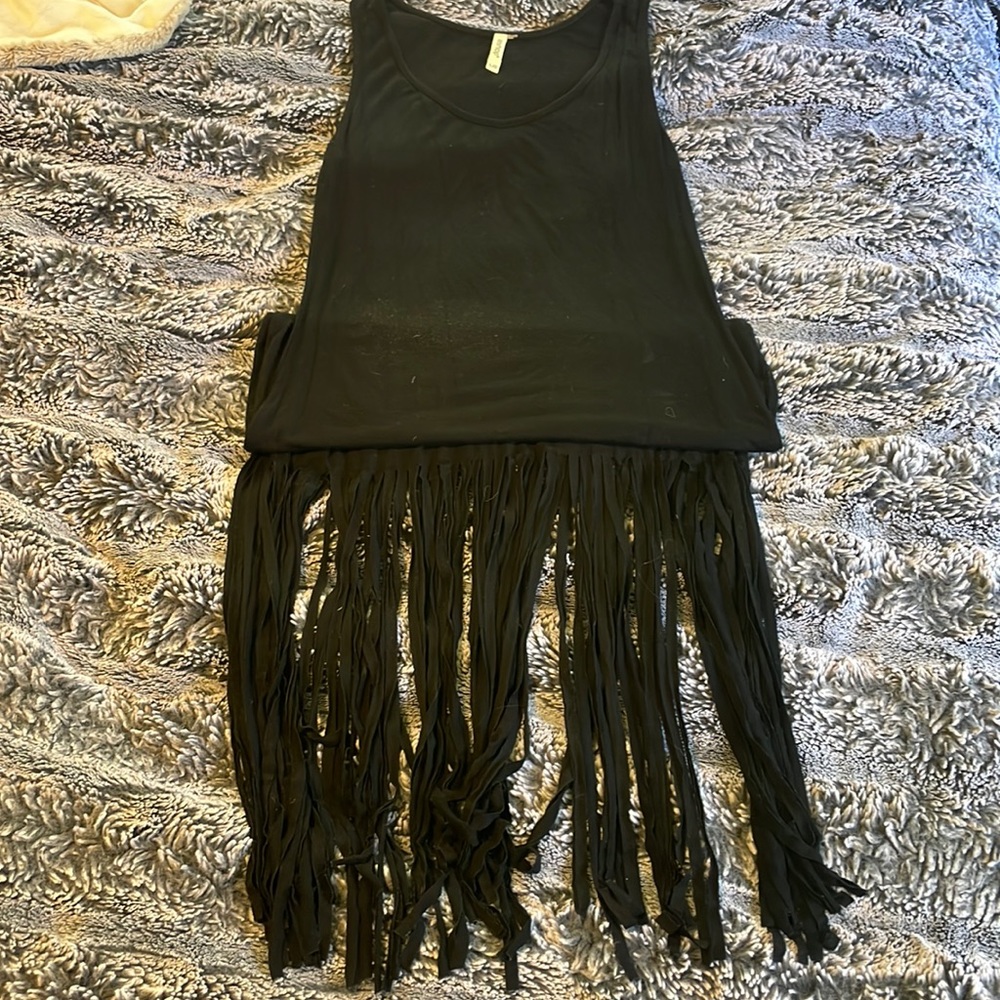 Maxi tassel Bodycon dress